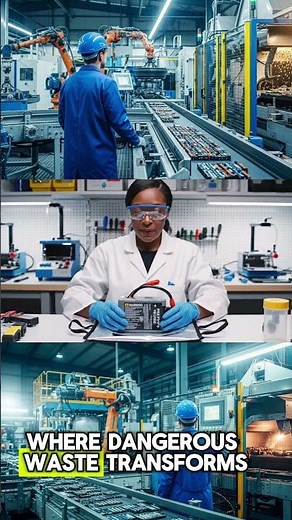 🎯 “Battery Recycling Process 2026: How Old Batteries Are Reused Safely & Metals Extracted”