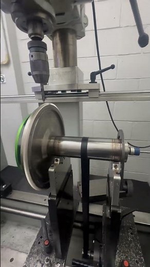 Flywheel Balancing #automobile #flywheel #mechanic #machinist #motorsport #engine