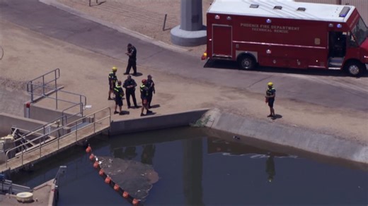 Man's body recovered from Phoenix canal