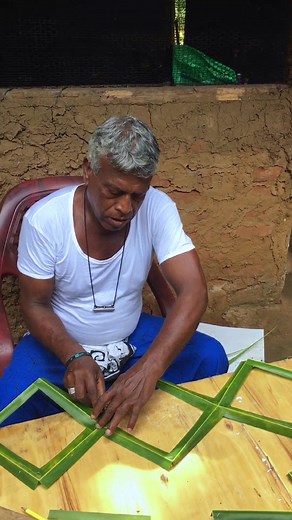 How to Make Amazing Vesak Lantern with Coconut Leaves