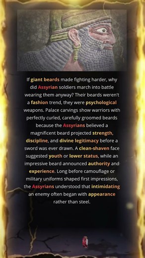 The Real Reason Assyrian Warriors Grew Massive Beards