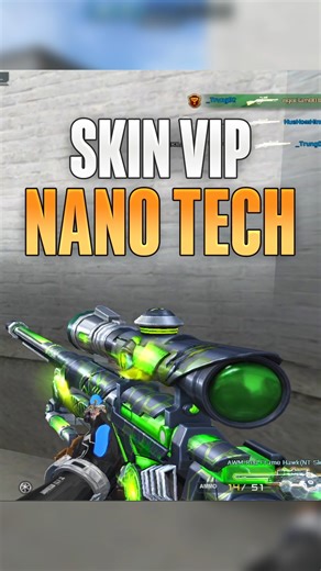 Skin công nghệ cao siêu đẹp đến từ em AWM Red Frame Hawk cho 500 ae tham khảo nhé 😍 #Crossfire #Dotkich #CFVN | Đột Kích Trong Tầm Ngắm