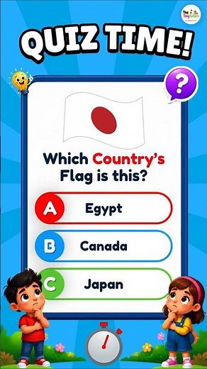 Guess the Flag Quiz video for Kids Part 2 🌍 | Can You Identify These Country Flags? 🚩 #quiz