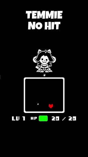Temmie No Hit | TS!UNDERSWAP | #undertale #fyp #shorts
