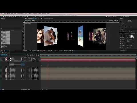 After Effects Photo Carousel Tutorial