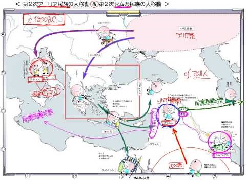 『神野の世界史劇場』付属CD全公開！（006 / 106） 第二次アーリア民族の大移動と第二次セム系民族の大移動