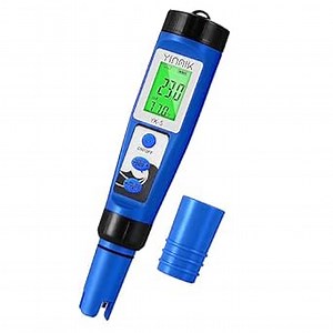 YINMIK pH Salt Meter 5 in 1 pH TDS EC Salinity Tester for Pool Spa Aquarium Hydroponic Saltwater Digital pH and PPM Tester for Household Drinking Water Hot Tub Home Brewing Fish Tank…
