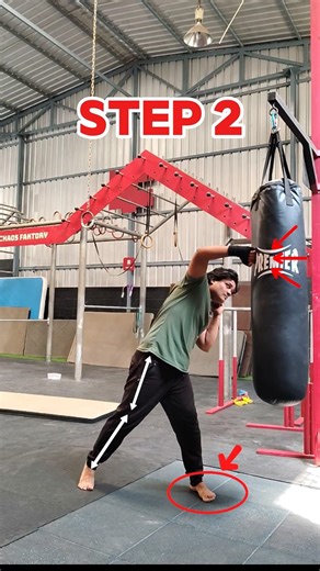 crazy punch (step by step) tutorial #tutorial #ytshorts #martialarts #chaosfaktory#cfactiondesign