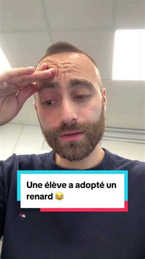 Une élève a adopté un renard 😂 #maths #mathematiques #prof #professeur #apprendresurtiktok