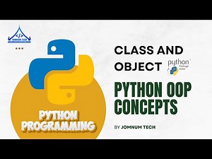 Class និង Object​ ក្នុងភាសា Python