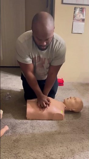 Adult CPR- Chest Compressions Demo
