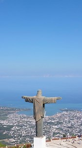 At the top of Mount Isabel de Torres (2,600 feet up), you’ll find some of the most epic views of Puerto Plata ⛰🇩🇴 | Virgin Voyages