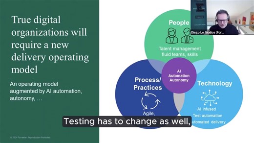 Embracing technology that's rich in AI and automation isn't just an option—it's a necessity. And when it comes to testing? Standing still is not an option. As the digital landscape evolves with more AI and automation, so must our operational models. The surge in code generation demands a parallel leap in our testing capabilities to ensure efficiency and effectiveness. Dive into this crucial conversation between David Binny, CEO of Panaya and Diego Lo Giudice, Vice President, Principal Analyst at