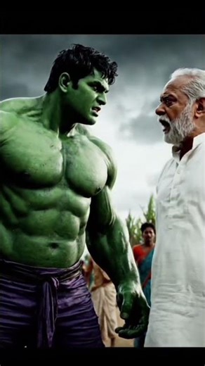Hulk vs Zombie #hulk #ai #shorts