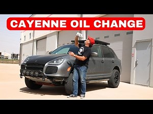 How to Change the Oil on a First Gen Cayenne Turbo S!