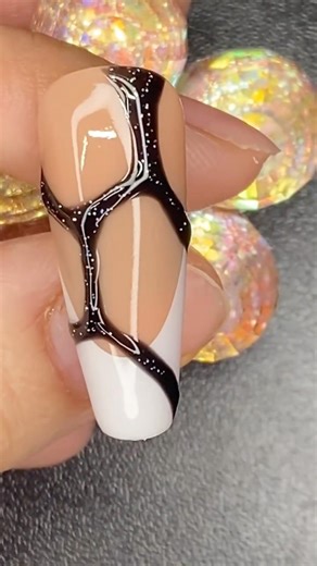 Learning to master the French Wave in my trying era. Rate the final look #Shorts #Hobbyist #NailArt