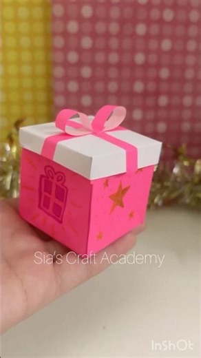 How to make DIY Paper Gift Box | How to make Gift Box with Paper at Home | Easy Christmas 🎄 Crafts