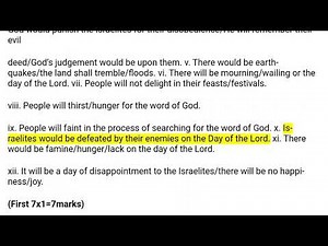 CRE Paper 1| Revision | Questions & Answers | KCSE CRE | kcse cre revision paper 1 | rev 4 part 2