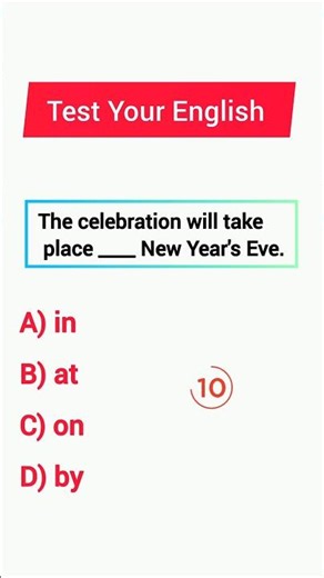 Preposition Quiz: Can You Answer This Correctly? | English Test