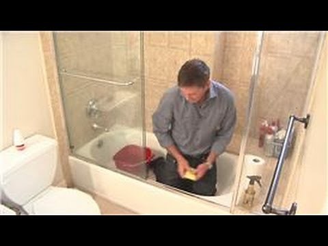 Cleaning Your Shower : How to Clean a Shower Door Track
