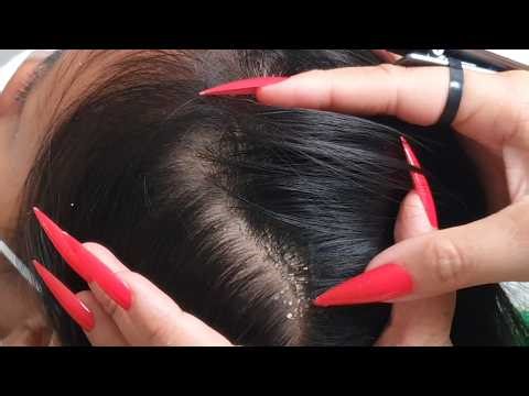 Super Relaxing ASMR Scalp Care Routine | Gentle Hair Cleaning Sounds for Deep Sleep VF00208