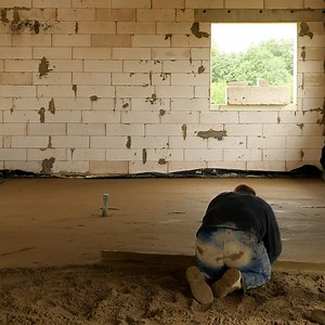 Making An Incredible Concrete Floor | Crafty School