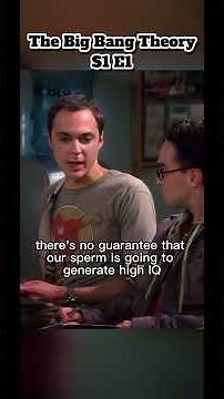 Pilot - the very first episode of the Big Bang theory