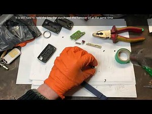 Peugeot Citroen flip key repair