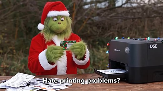 🎄 Even the Grinch can't steal THIS Christmas magic! Watch what happens when the Grinch discovers the DSE Sigma ID Card Printer ⚡ ✨ 185 cards per hour (faster than stealing presents!) 🔒 Bank-level security (even Grinches can't hack it) ☁️ Cloud-ready (print from your cave or workshop) 💚 24-month warranty (outlasts the holiday season!) Perfect for: ✅ Employee ID badges ✅ Student cards ✅ Event passes ✅ Membership cards This Christmas, don't be a Grinch with old tech! Upgrade to DSE Sigma 🎁 #DSE