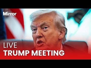 LIVE: Donald Trump holds Cabinet meeting at the White House