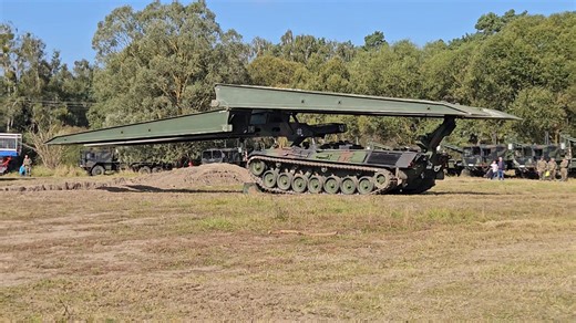 352K views · 2.6K reactions | Leopard 1 Biber bridgelayer in action at the Tag der offenen Tur at Havelberg 2025. | Kuine's Military Photography | Facebook
