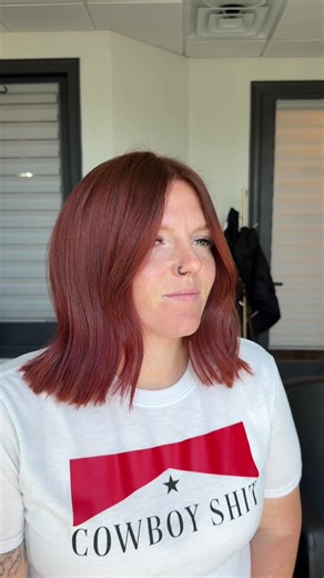 Natural Red Hair Transformation with Redken Pro Shades