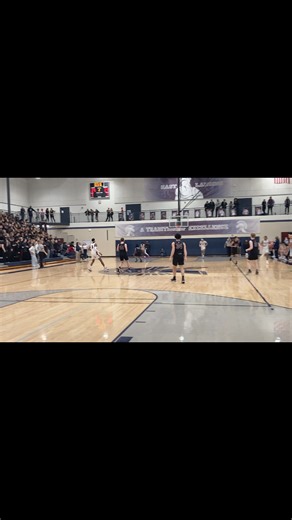 Lansing State Journal Sports on Instagram: "Kj Torbert with the halftime buzzer beater for East Lansing from just inside half court."