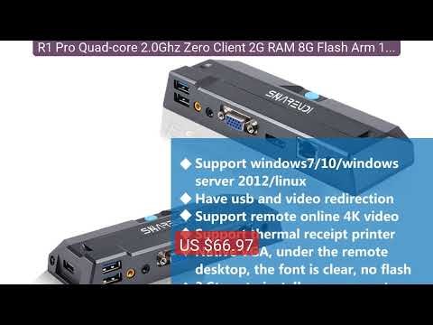 R1 Pro Quad-core 2.0Ghz Zero Client 2G RAM 8G Flash Arm 1080p Thin... — Top Rated 2026 | Buy Now!