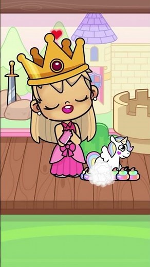 Princess Peach Rainbow Poop??? 🦄👑🌈💩 #shorts #princesspeach #avatarworld