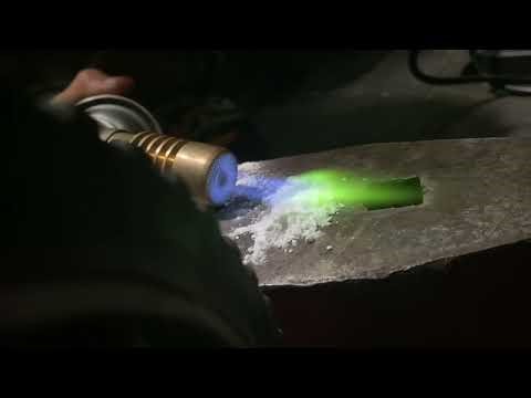 How to make green fire