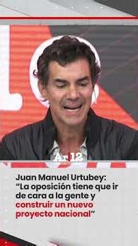 “The opposition must face the people and build a new national project.” Argentina|12