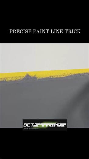 The video likely shows a technique for achieving clean and sharp paint lines, possibly using painter's tape. Clean the surface Ensure the wall is clean, dry, and free of dust, grease, or old flaky paint. Wipe down walls with a damp cloth or mild detergent solution . ​Repair imperfections Fill any holes or cracks with a filler, then sand it down smoothly. ​Use painter's tape Apply high-quality, low-tack painter’s tape to create straight lines and prevent paint bleeding Boost your brain. Strengthe