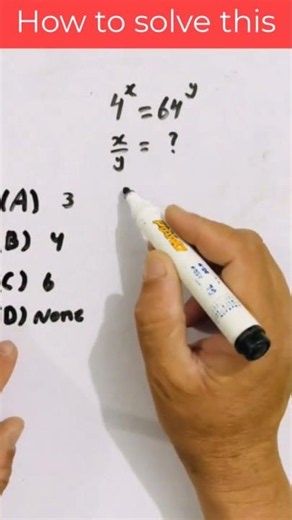 Don't miss this exponential math trick #maths #shorts #mathtricks