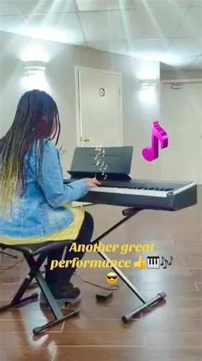 Practicing is the ONLY way to succeed and have fun in music making 👍🎶🎹😎