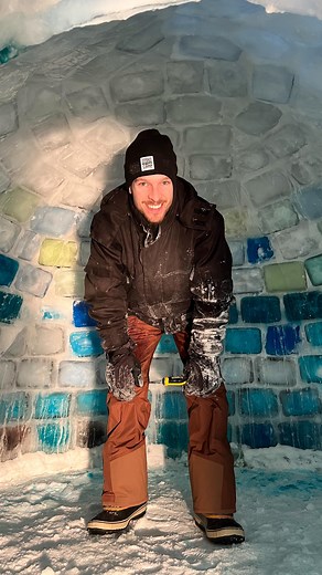 AdventureKids on Instagram: "Ladies and gentlemen: Josh (aka. Ice dome Josh, ice man, ice king, Kristoff). His first voiceover ever and I think he did so great. This guy is the backbone of the project and it wouldn’t get done without him. The kids and I love you, J! Here is some super satisfying polishing video 🤩. More to come!"