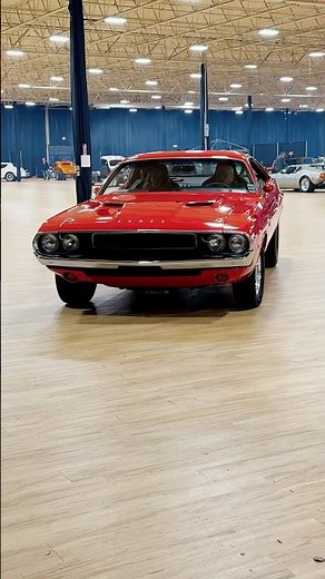 Dodge Challenger R/T Classic Car Drive By Engine Sound Shiny Rust Hot Rod Spectacular 2025