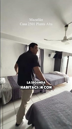 casa económica en Mazatlán para 25 personas a una cuadra de la playa #vacaciones #mazatlan #fyp