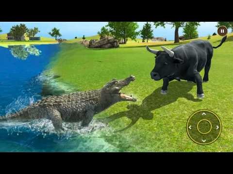 Angry Bull Attack Animals Games 3D - Android Gameplay #wildbullgames