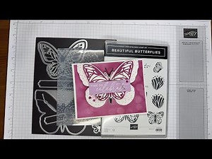 Stampin’ Up! Beautiful Butterflies Birthday Card Tutorial #diy #funfold #papercrafting #cardmaking