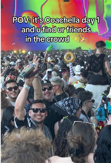 First set of the weekend is always the best 🖤 #coachella #coachellamusicfestival #coachella2025