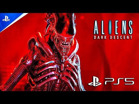 Aliens Dark Descent PS5 4K 60FPS Gameplay
