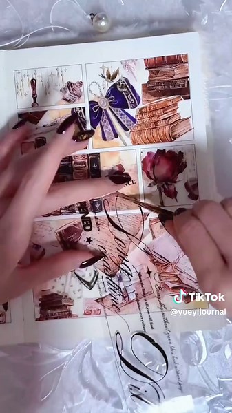 ASMR Journal Work: Relax with Art and Stickers
