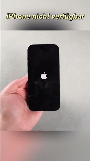 iPhone nicht verfügbar: So entsperrst du dein Gerät #iphoneentsperren #shorts