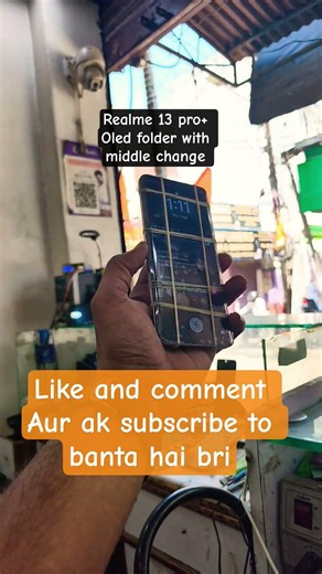 realme 13 pro+ OLED screen and middle change successfully #shortsfeed #viral #trending